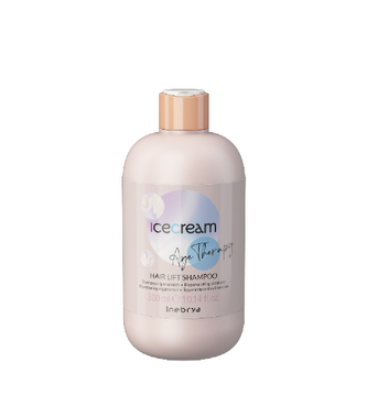 Inebrya Ice Cream Age Therapy Hair Lift Shampoo regenerační šampon na zralé, porézní a chemicky upravené vlasy 300 ml