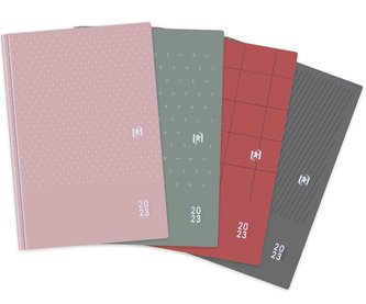 Kalendarz 2023 książkowy 15x21 DTP Modern mix