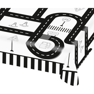 Papírový party ubrus Dopravní 120 x 180 cm