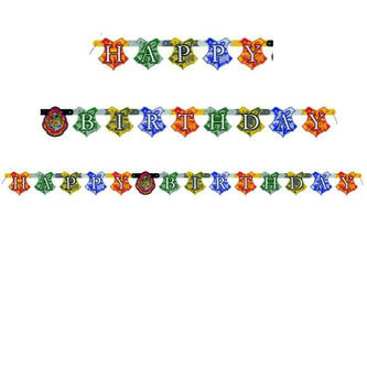 Narozeninový nápis Harry Potter Happy Birthday 182 cm