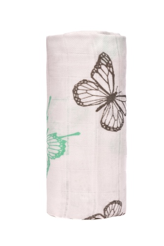 T-TOMI BIO Velká bambusová osuška Butterflies