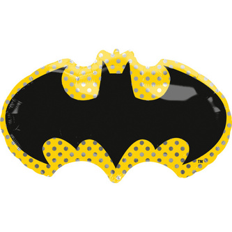 Foliový balonek Batman Bat-signal, 76 cm x 43 cm