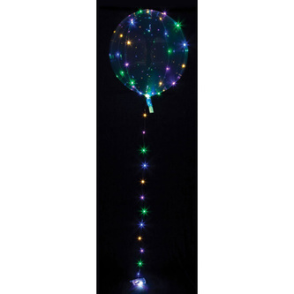 Dekorační bublina s LED dekorací - 46 cm
