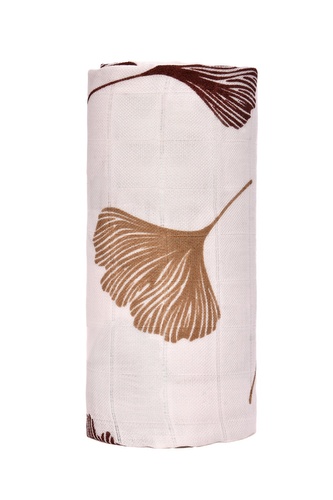 T-TOMI BIO Velká bambusová osuška Ginkgo