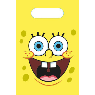 Party tašky Sponge bob 8 ks