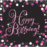 Papírové ubrousky Luxus Pink 16 ks