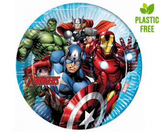EKO Papírové talíře Mighty Avengers 23 cm - 8 ks