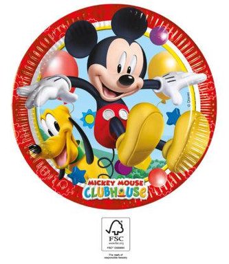 Mickey talíře papírové 8 ks 23 cm Procos