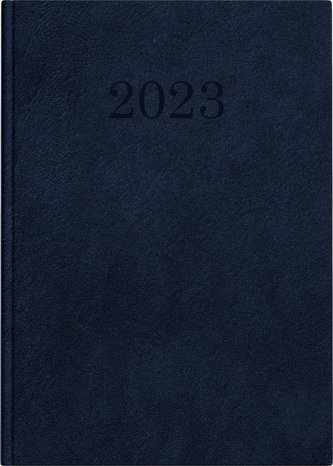 Kalendarz 2023 książkowy A5 Standard DTP granat
