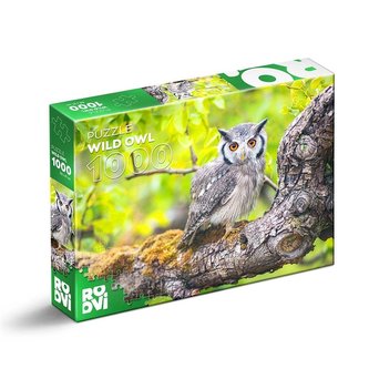 Puzzle 1000 Dzika sowa