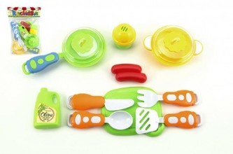 Nádobí plast 10ks v sáčku 18,5x26,5cm