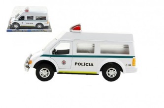 Auto policie SK plast 25cm na setrvačník v blistru