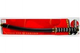 Meč samuraj ninja plast 73cm na kartě