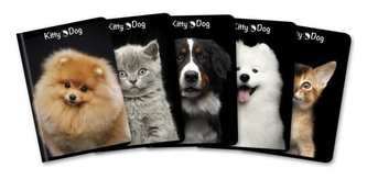 Zeszyt A5/96K kratka Kitty&Dog (5szt)