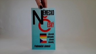 Německo-český frekvenční slovník základní slovní zásoby