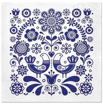 Serwetki Folk 33x33cm 20szt