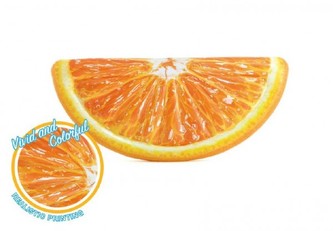 Lehátko pomeranč nafukovací 178x85cm v krabici