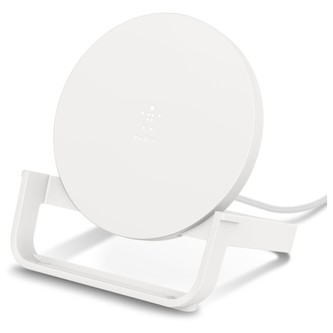 Belkin BOOST CHARGE 10W bezdrátová stojánková nabíječka bílá