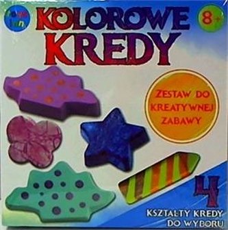 Kolorowe kredy - zestaw do samodzielnego wykonania