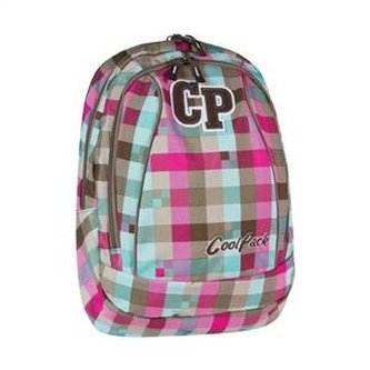 Plecak młodzieżowy kolorowy kratka 2 w 1  COMBO Cool Pack