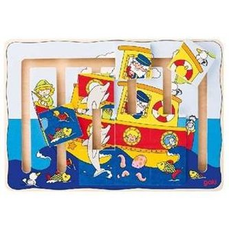 Przesuwanka wzór Morska Wyprawa, gra manualna