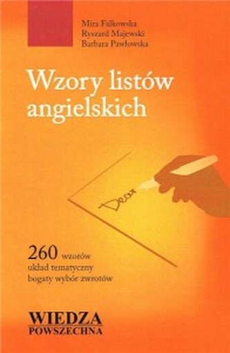 Wzory listów angielskich