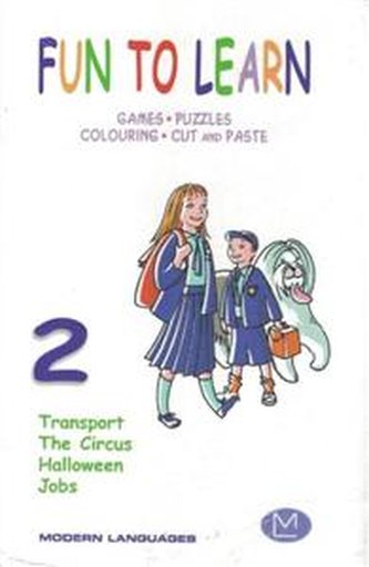 Fun to Learn 2 Games, Puzzles, Colouring, Cut and Paste