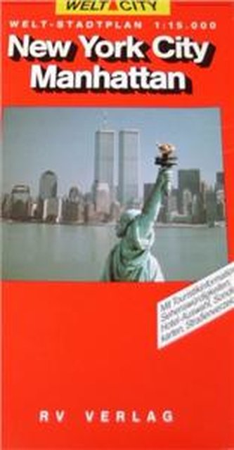 New York plan miasta 1:15 000