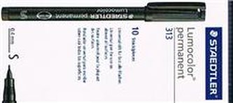 Foliopis Lumocolor S, wodoodporny, czarny S 313-9