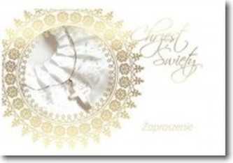 Zaproszenia urodzinowe - pakiet 5 szt (Kukardka)