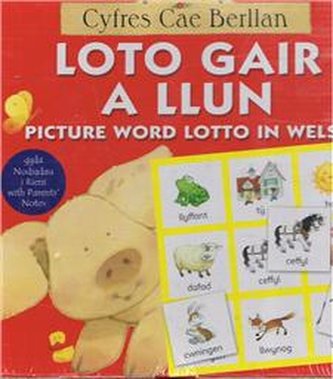 Loto Gair a Llun: Picture Word Lotto in Welsh