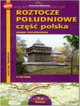 Roztocze Południowe cz.Polska, mapa turystyczna 1:50 000
