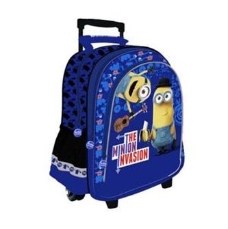 Plecak szkolny na kółkach MINIONKI - Londyn