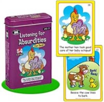 LISTENING FOR ABSURDITIES FUN DECK LISTENING FOR ABSURDITIES FUN DECK