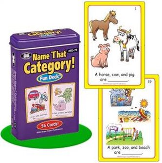 NAME THAT CATEGORY! FUN DECK NAME THAT CATEGORY! FUN DECK