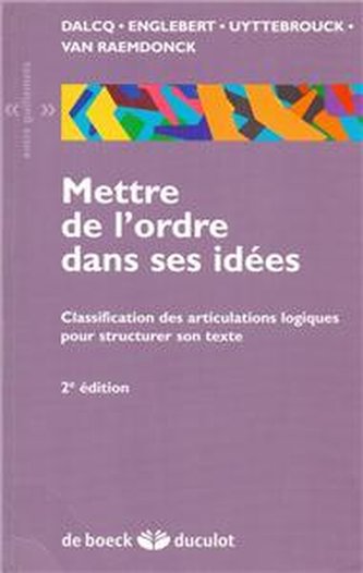Mettre de l'ordre dans ses idees