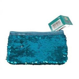 Piórnik cekinowy niebieski STN 2627