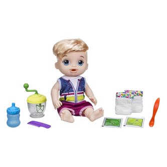 Baby Alive Blonďatý chlapec s mixérem