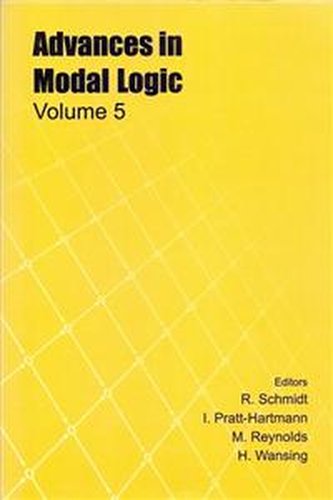 Advances in modal logic. 1