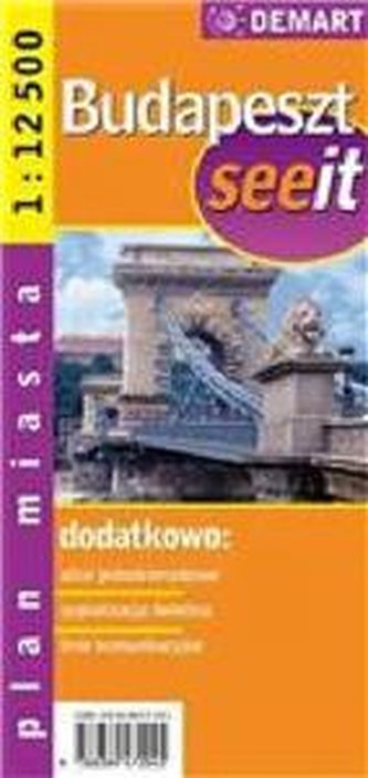 Budapeszt - plan miasta