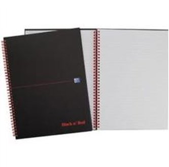 Kołobrulion A4/70K Oxford Black&Red linia