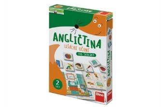 Angličtina lišácké učení pro školáky naučná hra v krabici 19x27,5x4cm 6+