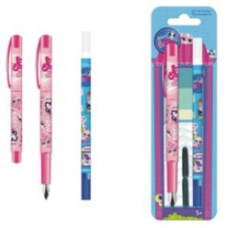Pióro wieczne collage+2 naboje+ wymazywacz Littlest Pet Shop