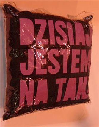 Poduszka Good Idea Jestem na tak