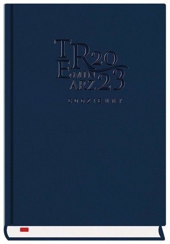 Terminarz 2022 Codzienny Granat T-255T-3G