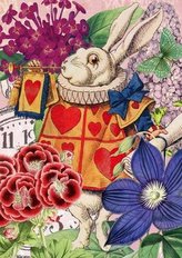 Karnet B6 z kopertą Alicja w krainie czarów