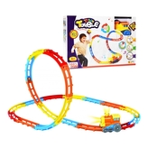 Tumble vláček převracející se na dráze