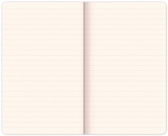 Notes Marble, linkovaný, 13 × 21 cm