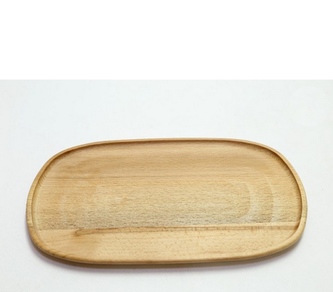 Podnos dřev ovál  31x20x1,5cm