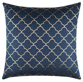 Polštář CASABLANCA modrá 45x45 cm Mybesthome